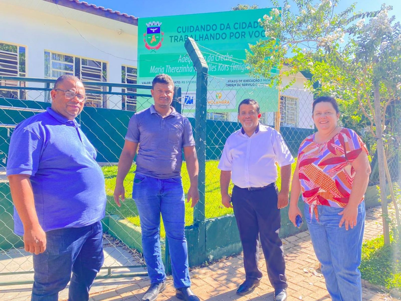 VEREADORES VISITAM LOCAL DA PRIMEIRA SESSÃO ITINERANTE